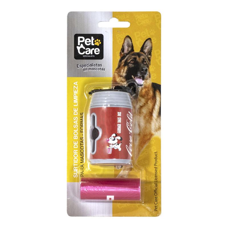 PET CARE - Surtidor de Bolsas de Limpieza para Mascotas