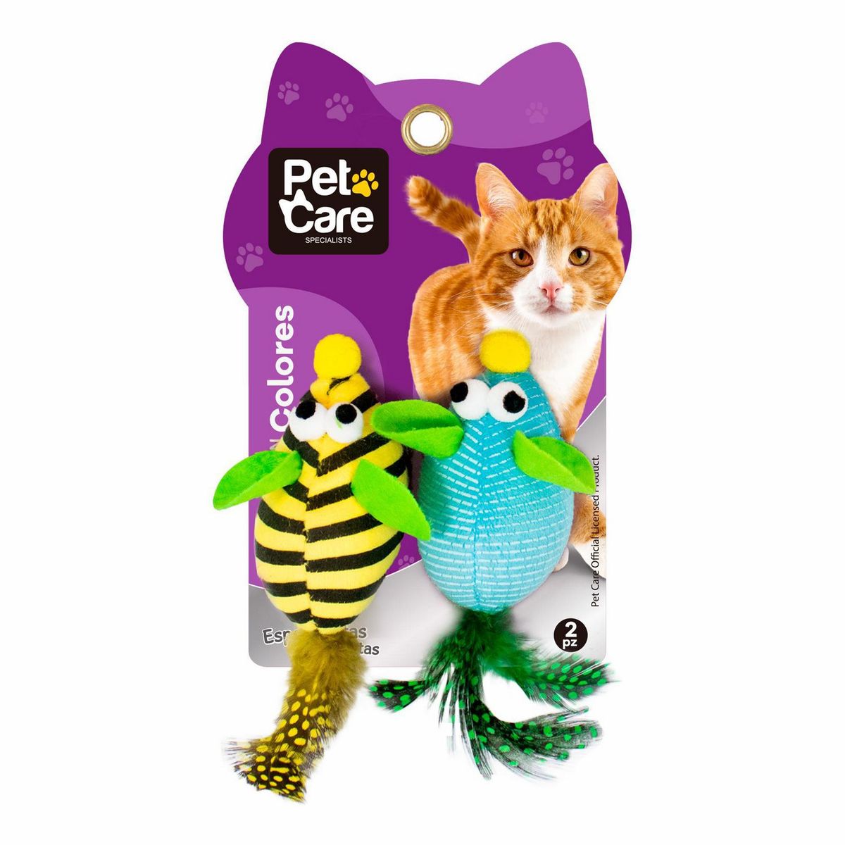 GENERICO - Ratón de Colores para Gatos