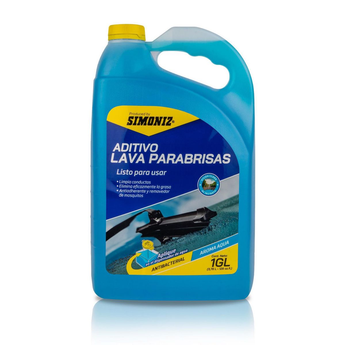 SIMONIZ - Aditivo Lavaparabrisas Doypack Aqua 1gl