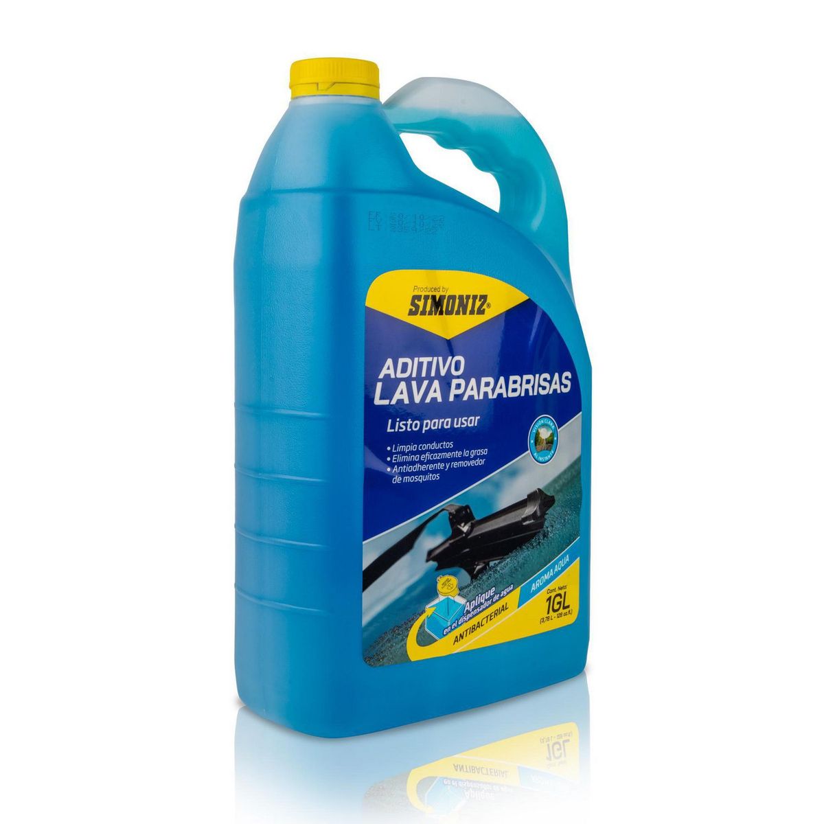 SIMONIZ - Aditivo Lavaparabrisas Doypack Aqua 1gl