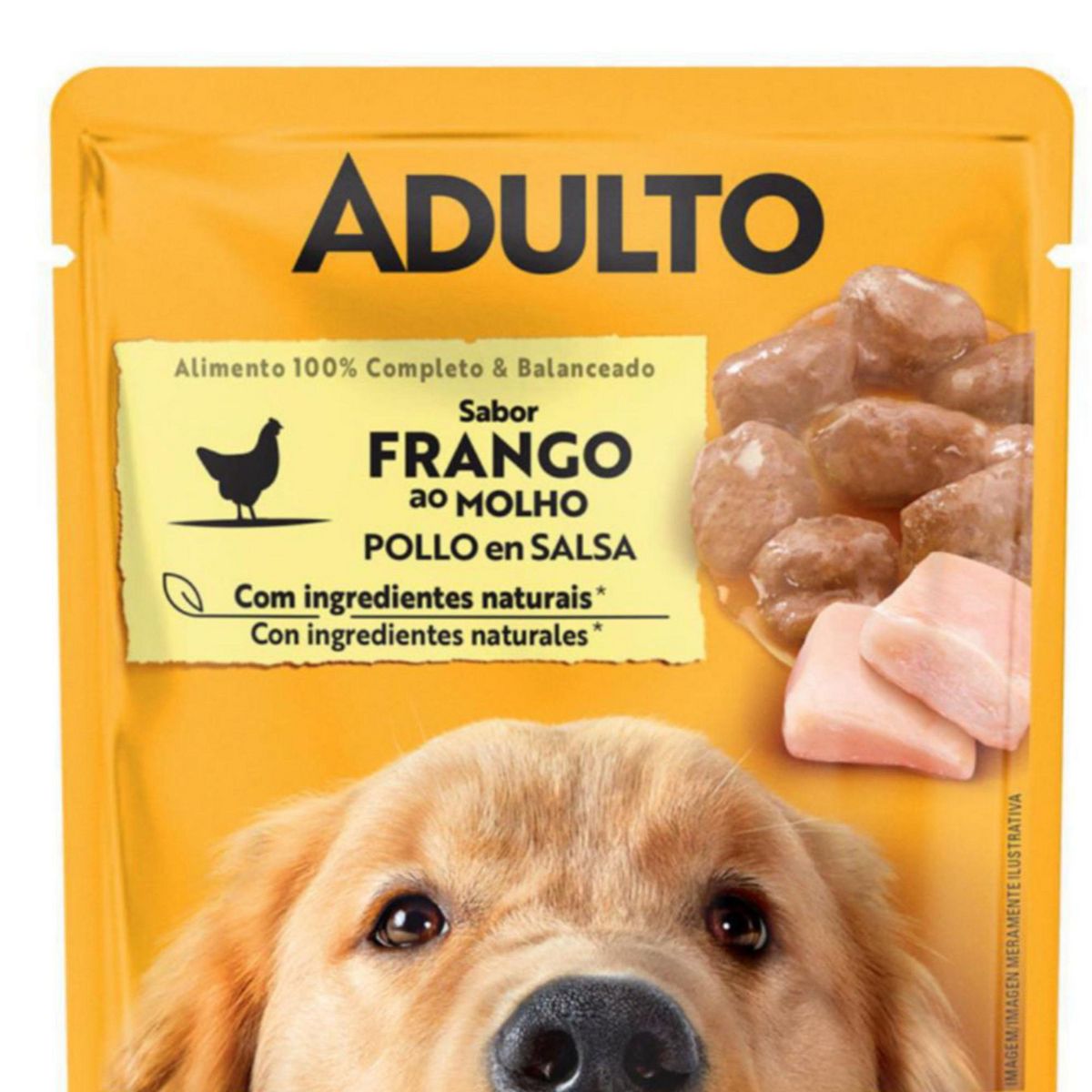 PEDIGREE - Pedigree Adultos Alimento para Perros 100 gr Pollo en Salsa