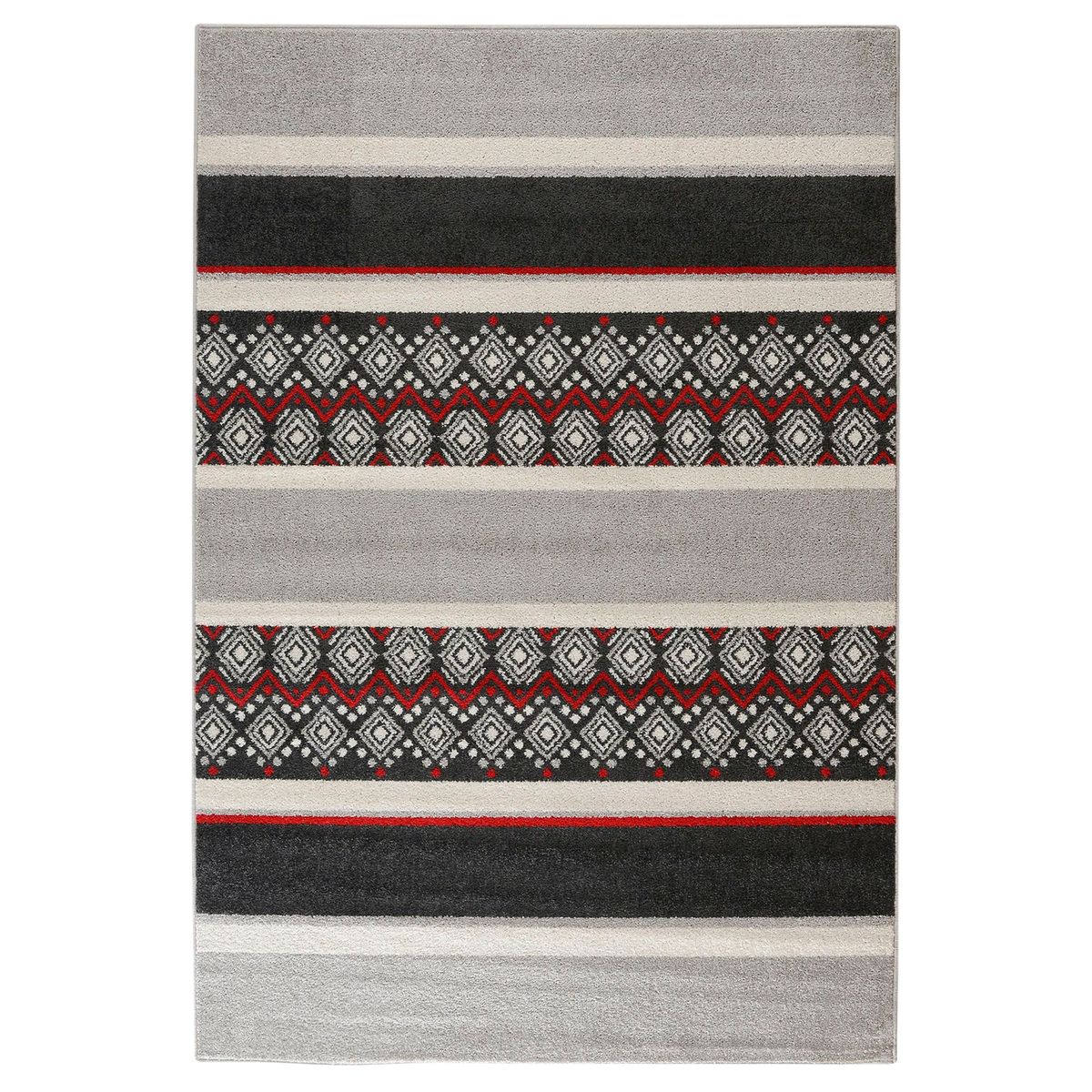 JUST HOME COLLECTION - Alfombra Rectangular Lotto Rayas