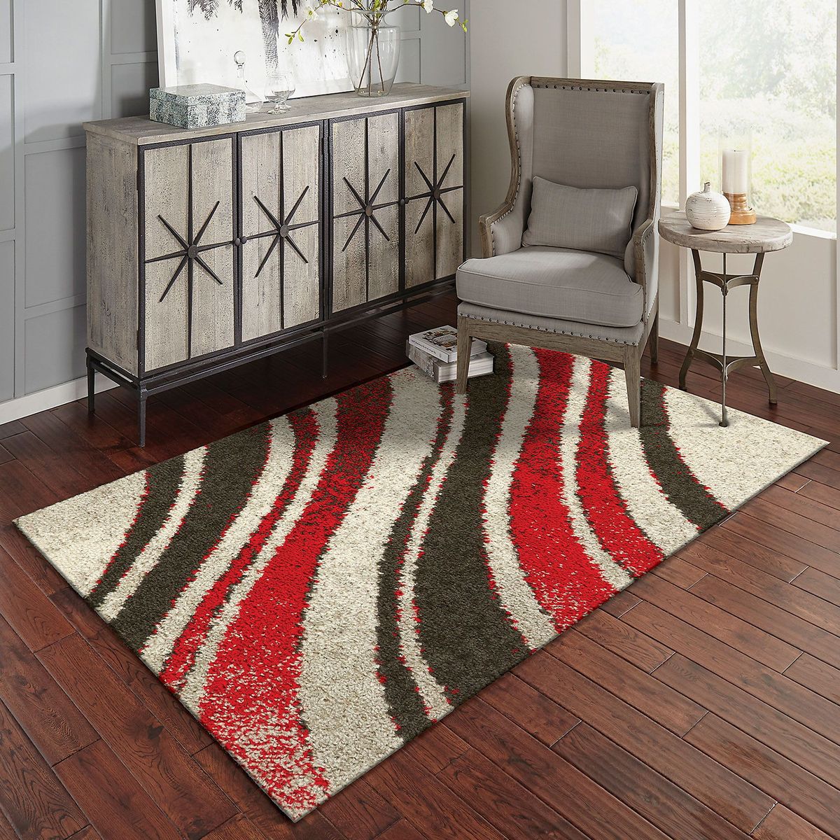 JUST HOME COLLECTION - Alfombra Rectangular Lotto Ondas