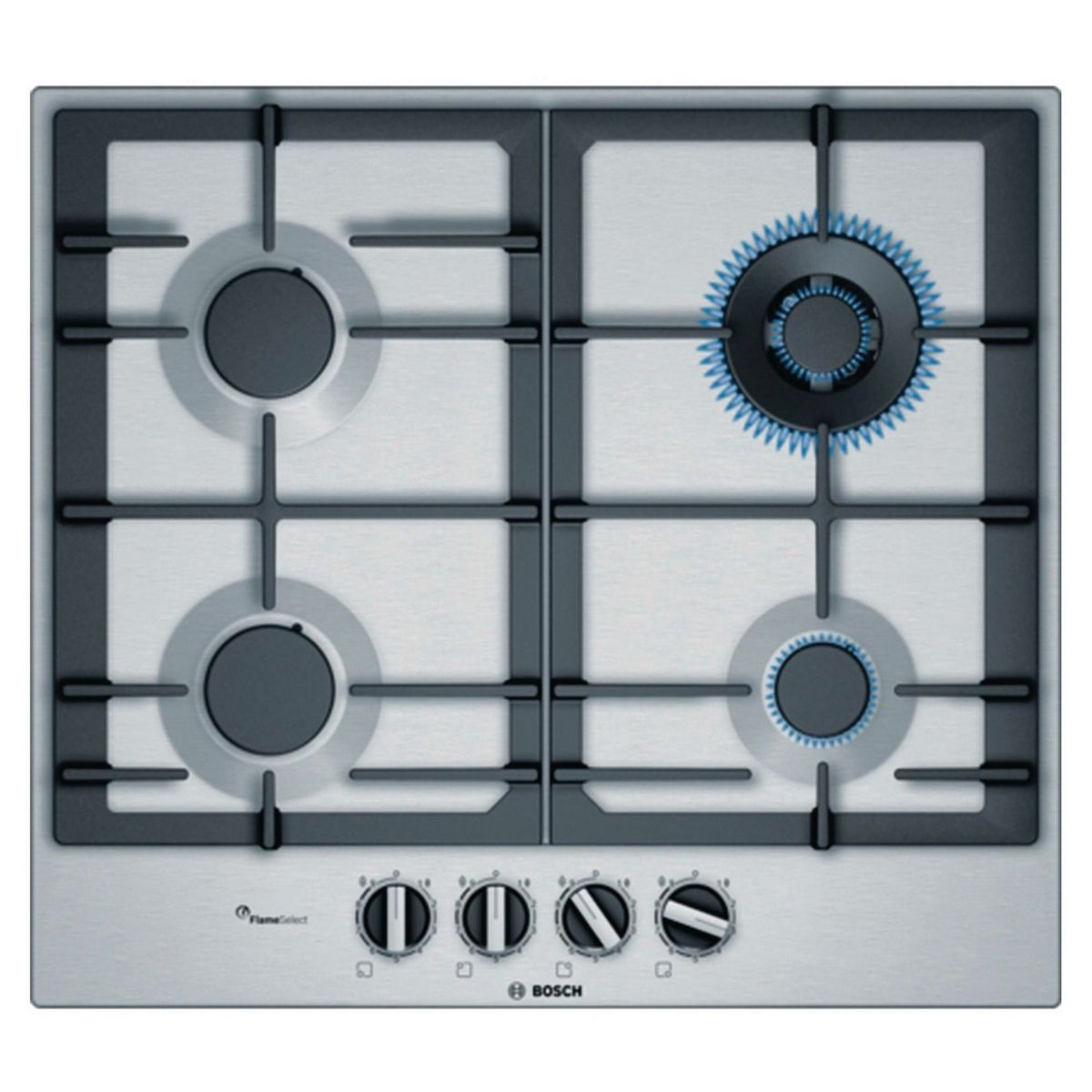 BOSCH - Cocina empotrable Gas Bosch No indica X4 Quemadores