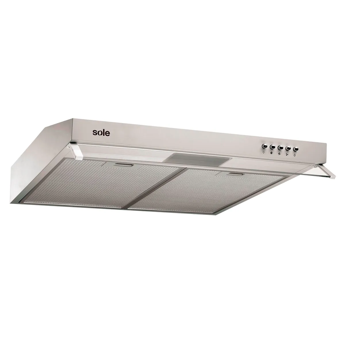 SOLE - Campana Extractora Sole 60cm Roma 2 Motores TURE16CO Inox