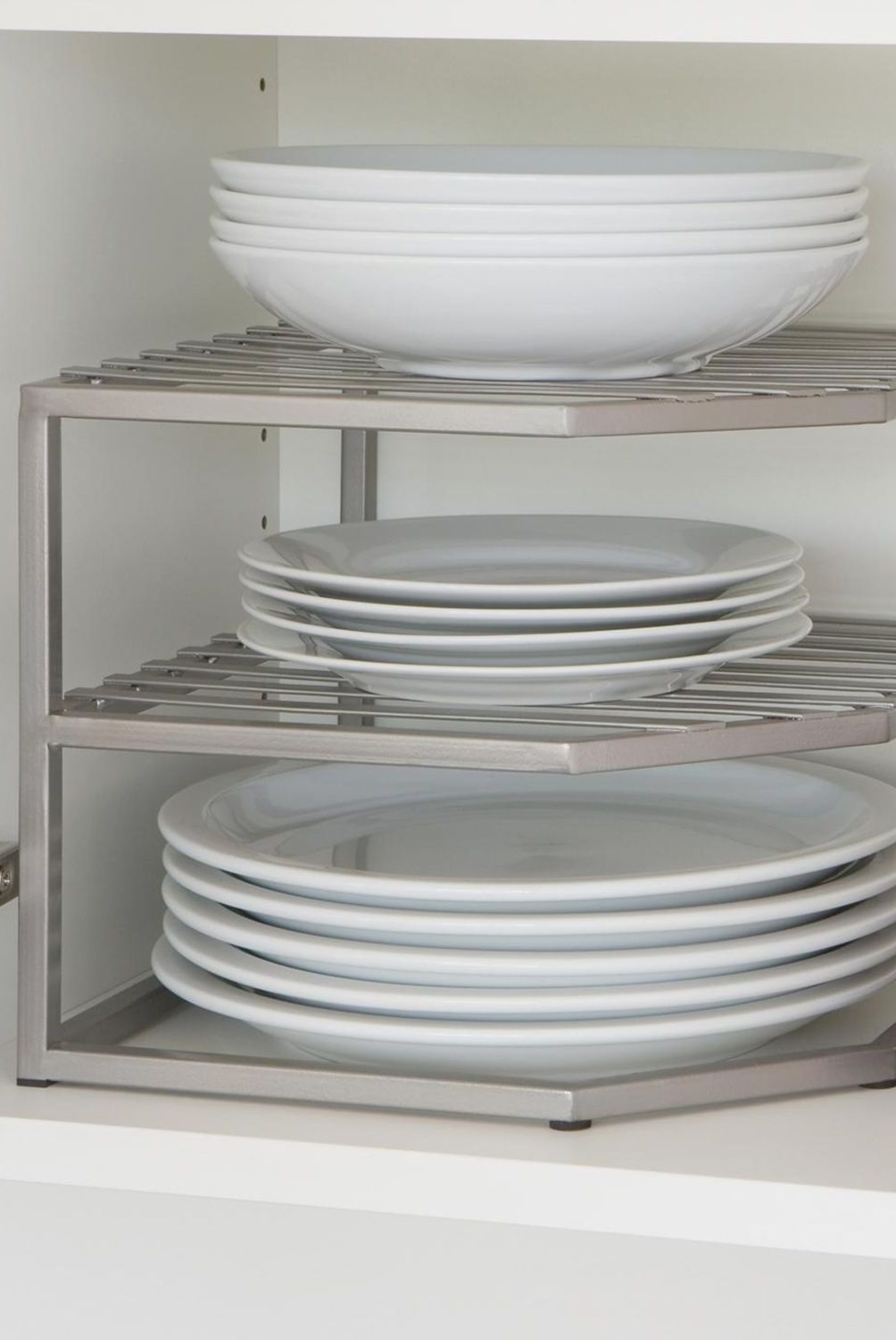 JUST HOME COLLECTION - Repisa Organizador Esquinero de Cocina 3 Niveles Metal
