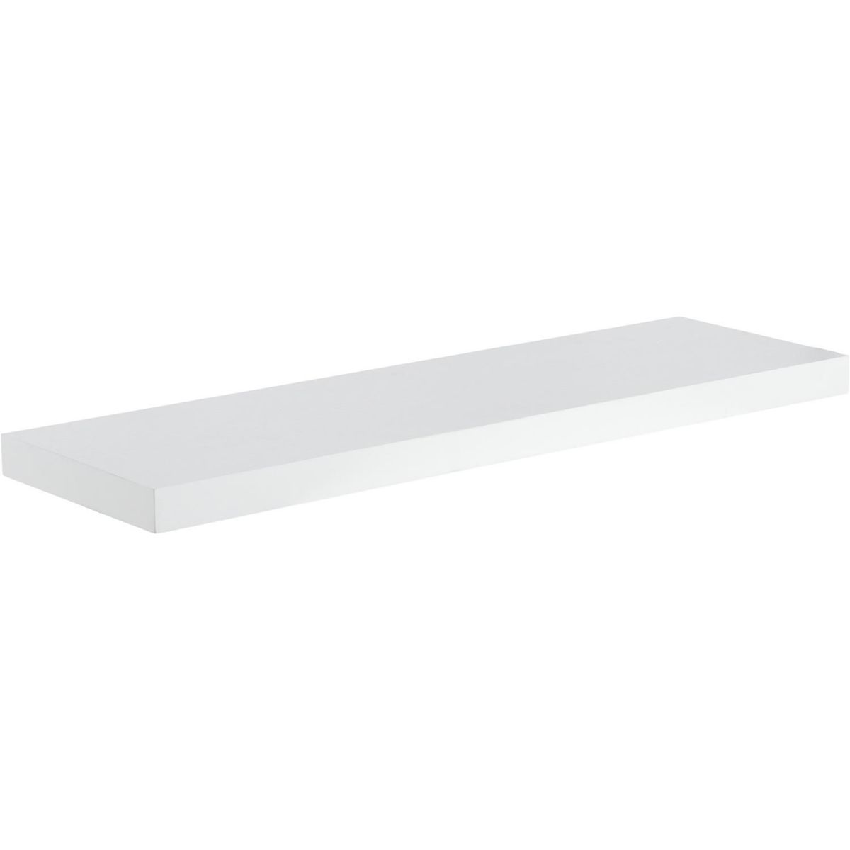 JUST HOME COLLECTION - Repisa Flotante de Melamina 80x25x3.8cm Blanco