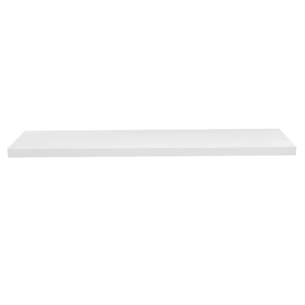 JUST HOME COLLECTION - Repisa Flotante de Melamina 120x25x3.8cm Blanco