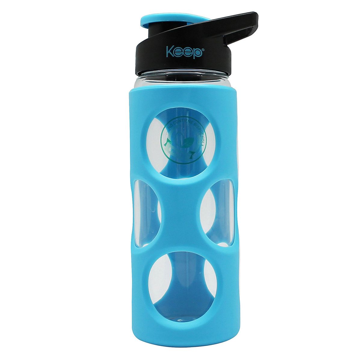 KEEP - Tomatodo Antideslizante de vidrio 450ml