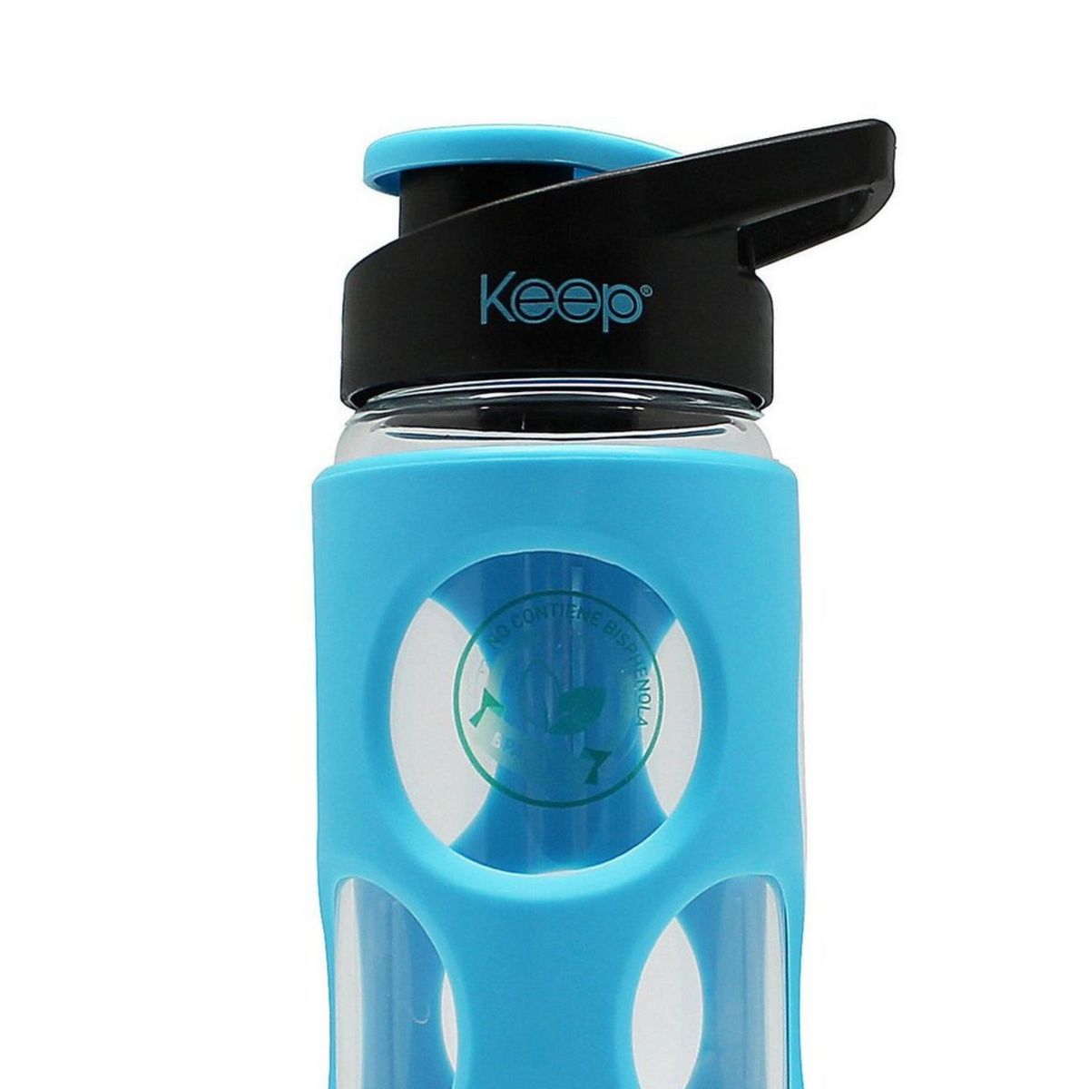 KEEP - Tomatodo Antideslizante de vidrio 450ml