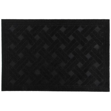 Alfombra Texture Negro 38x57cm