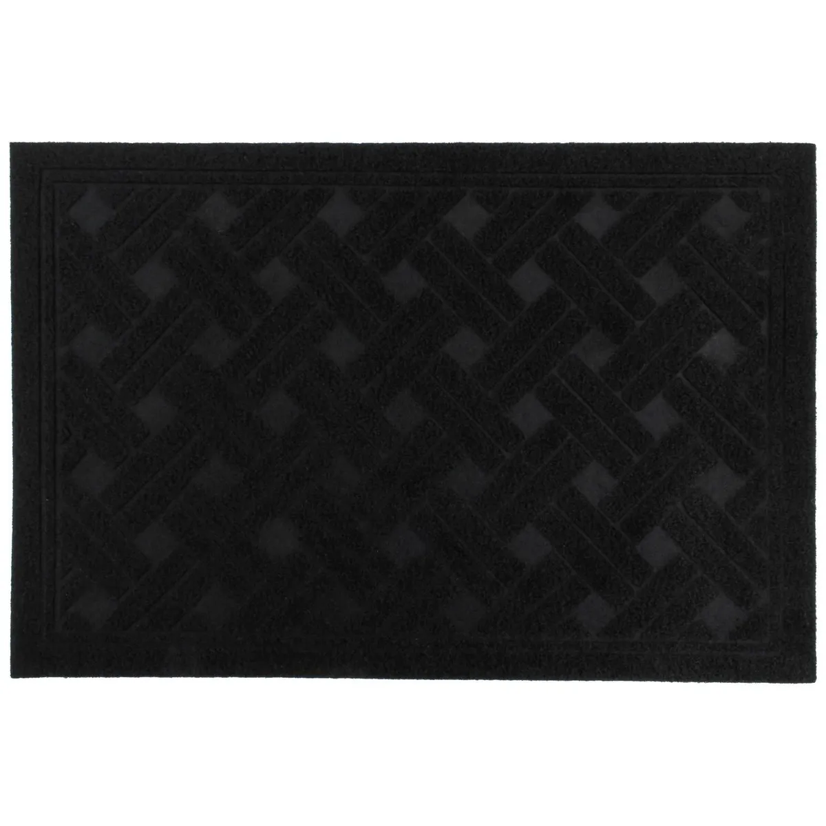 CASA BONITA - Alfombra Texture Negro 38x57cm