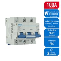 Interruptor Termomagnético 3x100A Sica