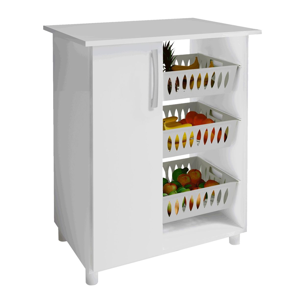 KHOR - Mueble de Cocina Alacena Gante Rovere Niebla 60cm ancho