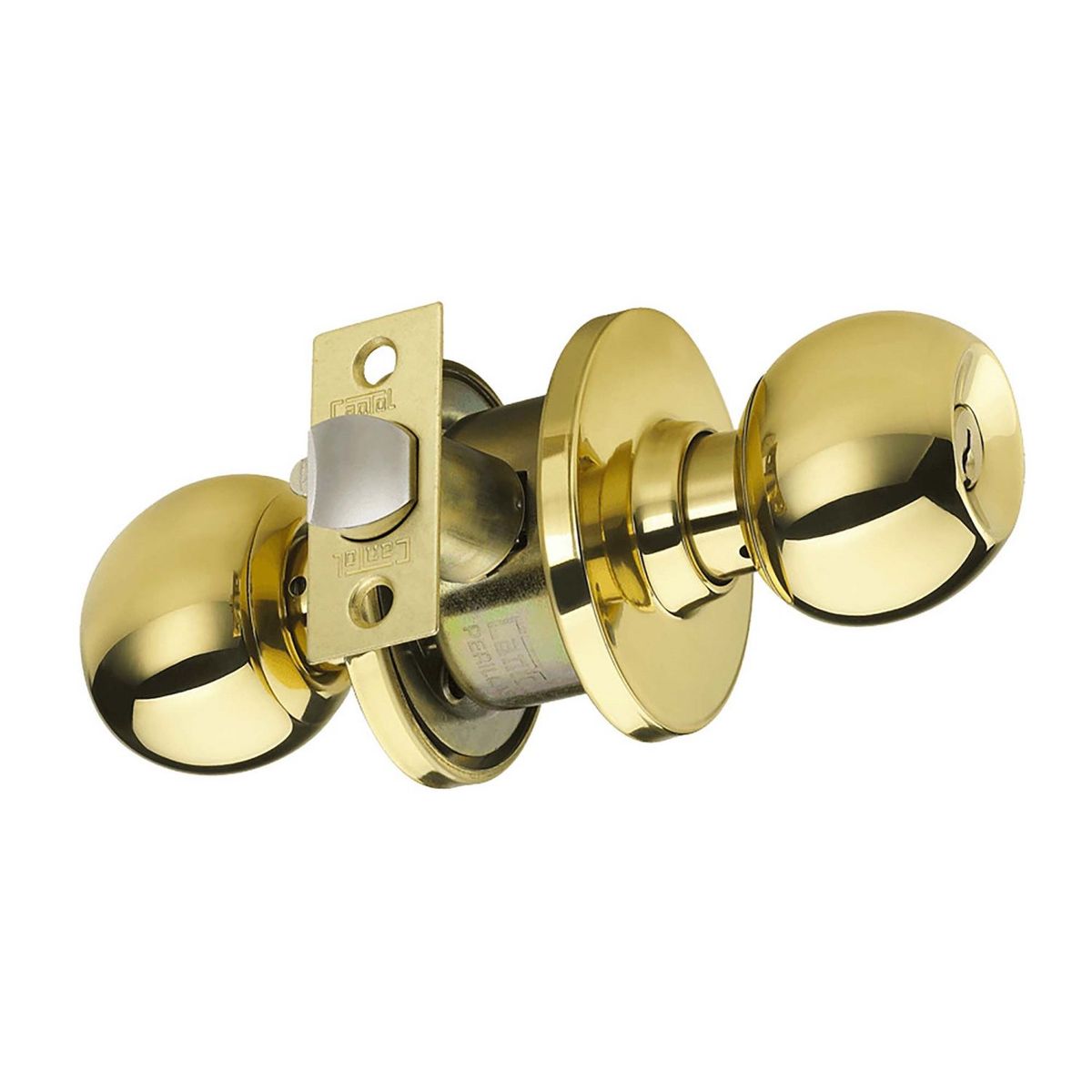 CANTOL - Cerradura de Pomo Dormitorio Dorado