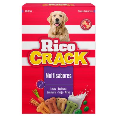 Ricocrack Adultos Todas las Razas Galletas para Perros 500 gr Multisabores