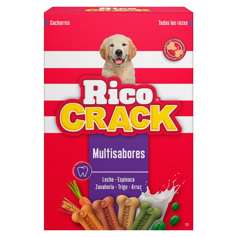 RICOCAN - Ricocrack Cachorros Todas las Razas Galletas Perros 200gr