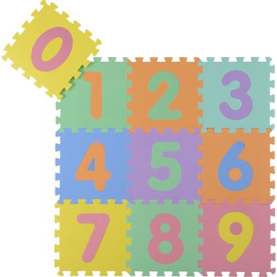 Piso puzzle nmeros 30x30cm