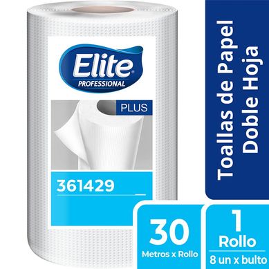Papel toalla Plus doble hoja 30m