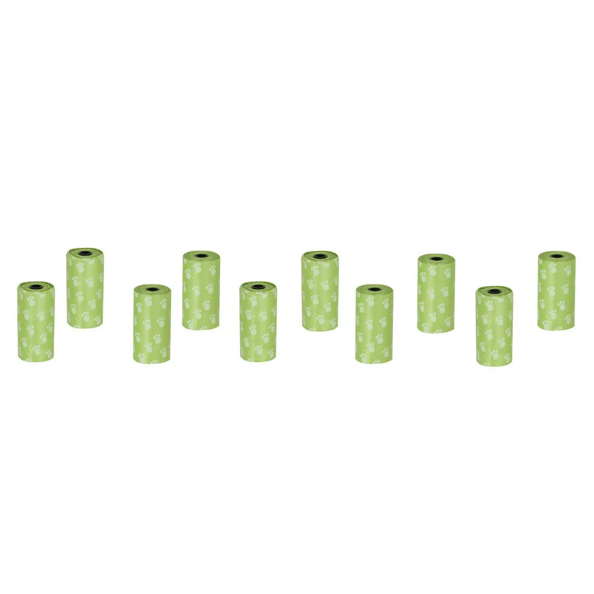 ACCECAN - Bolsas Biodegradables para Perros x 10 rollos Verde