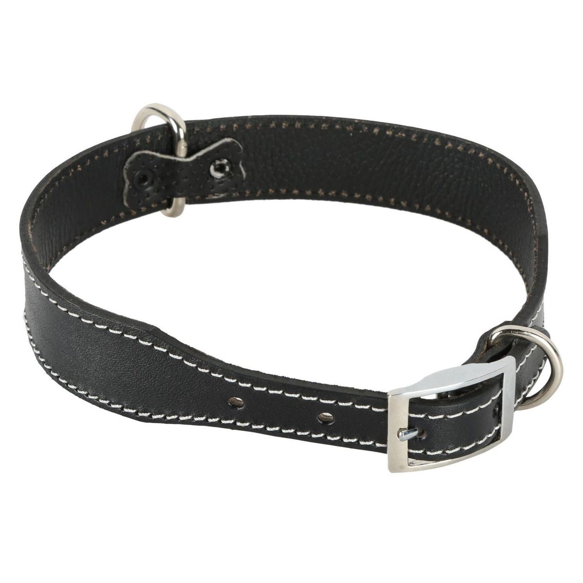 ACCECAN - Collar de Cuero L Negro