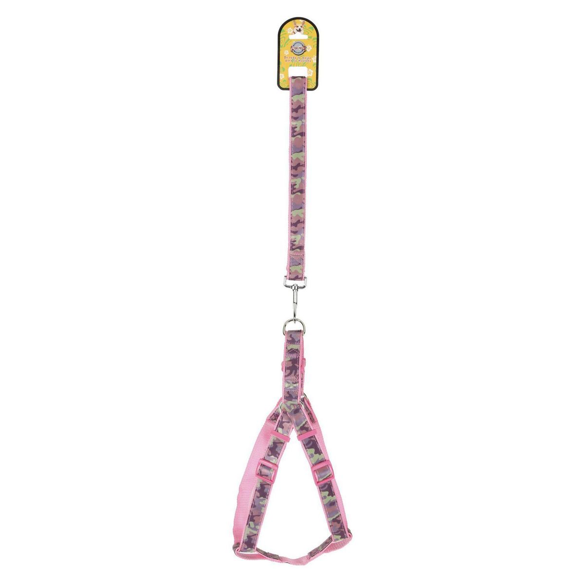 ACCECAN - Pechera con diseño camuflado T-L rosado