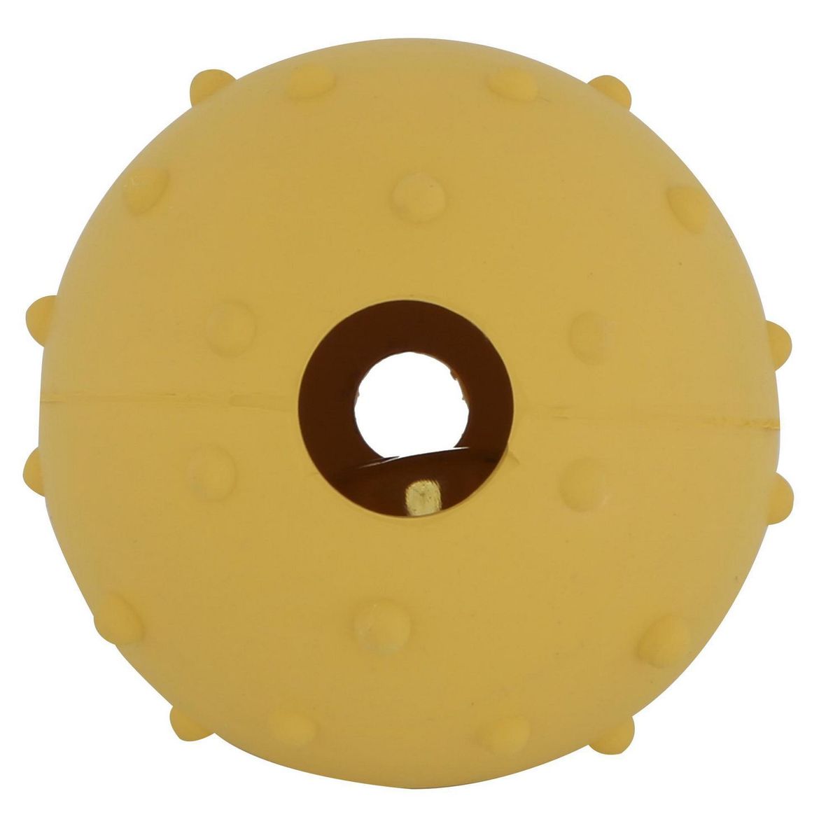 ACCECAN - Pelota Pequeña de Jebe Amarillo