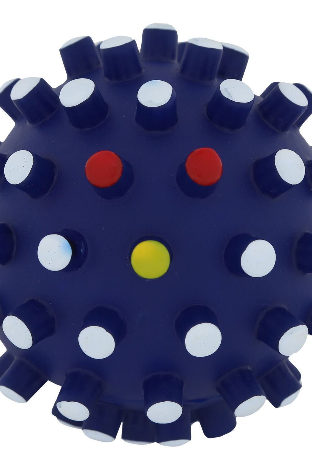 ACCECAN - Pelota de Plástico Mediana 10x10x10cm Perros Azul