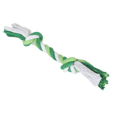 Juguete soga trenzada mediana verde
