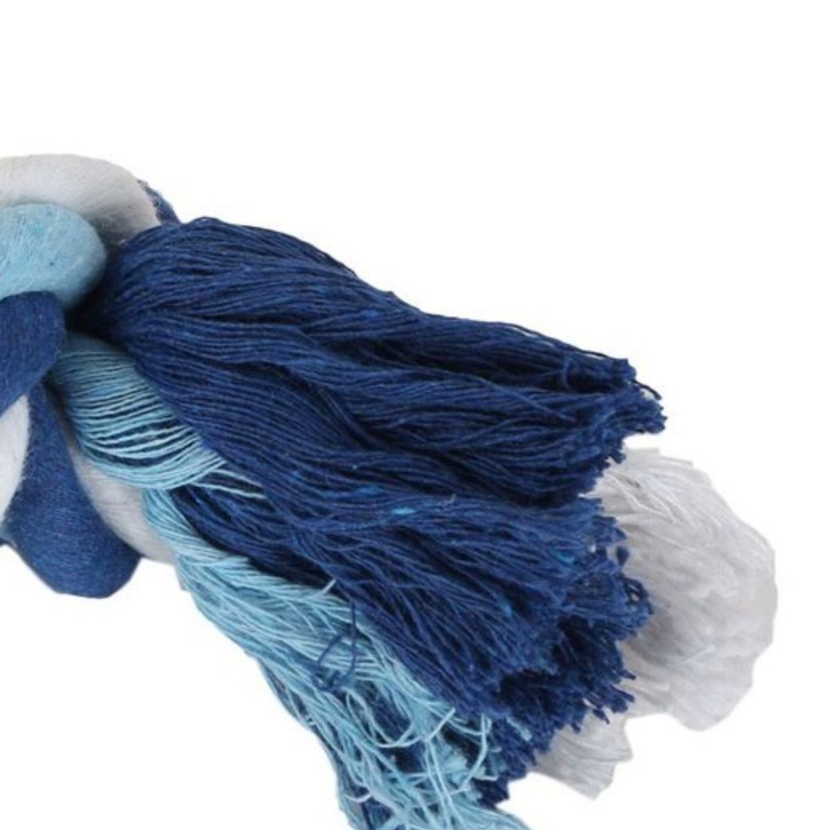 ACCECAN - Juguete Soga Trenzada Mediana Azul