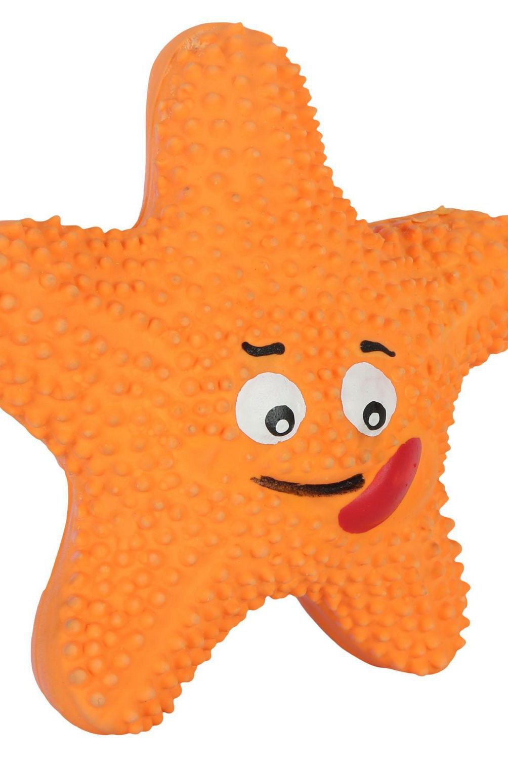 ACCECAN - Juguete para Perros Estrella de Mar Plástico Color Naranja