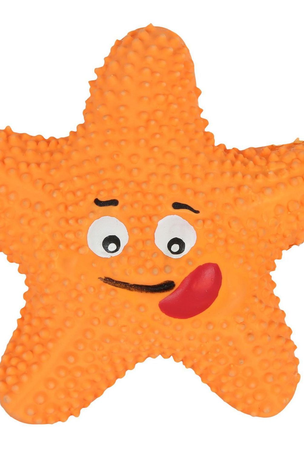 ACCECAN - Juguete para Perros Estrella de Mar Plástico Color Naranja