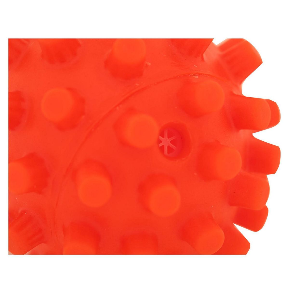 ACCECAN - Juguete para Perros Mancuerna Plástico Rojo 9x8x21cm