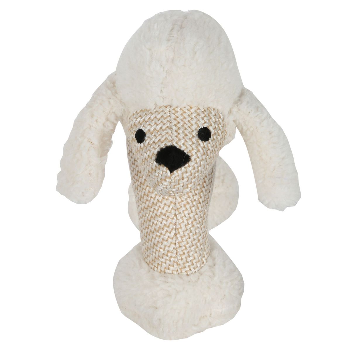Juguete para Perros Peluche Algodón Crema 20x7x22cm, marca ACCECAN - Foto 2
