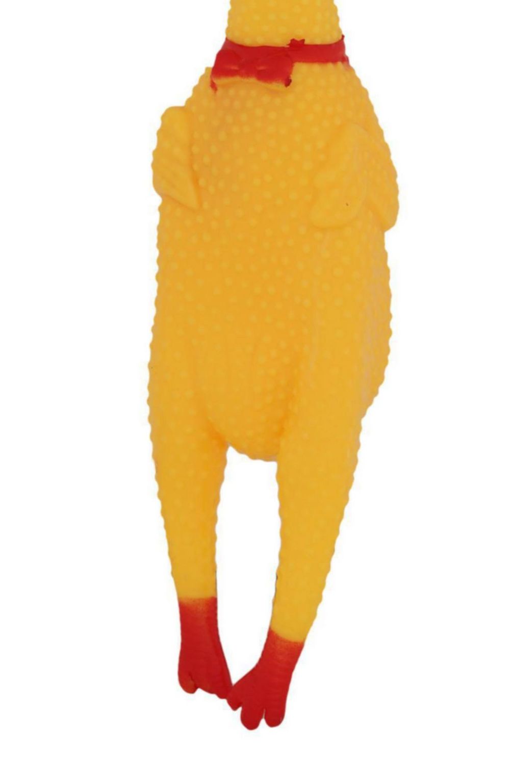 ACCECAN - Juguete para Perros Pollo Mediano PVC Amarillo 7x6x39cm