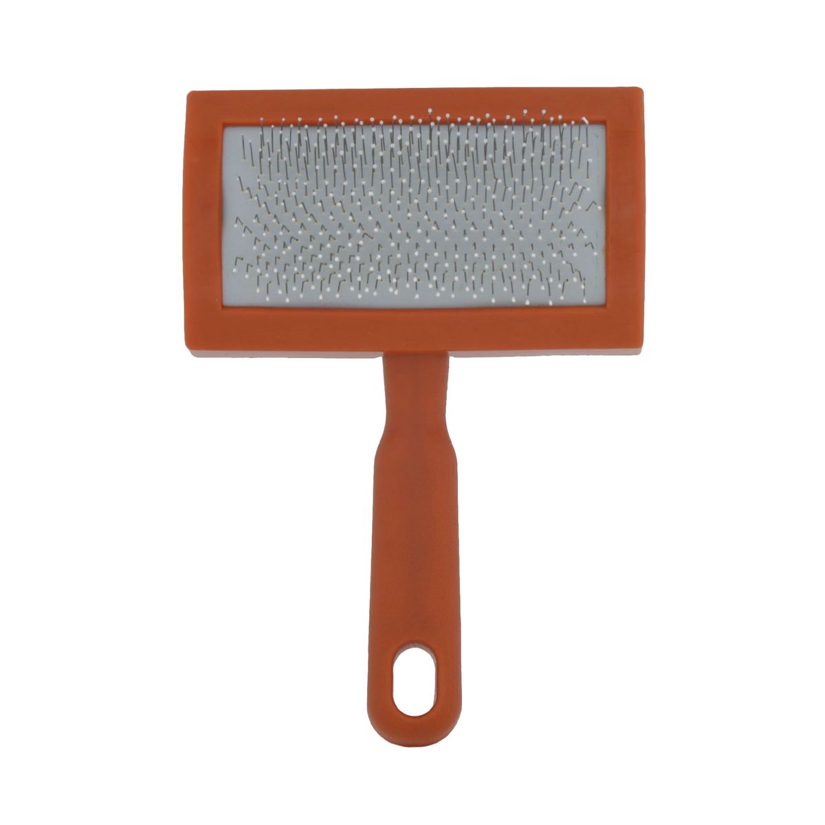 ACCECAN - Cepillo Universal Mediano para Perro Plástico Rojo 10x20x5cm