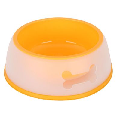Plato Desmontable Mediano para Perros Raza Pequea Plstico Celeste 20x12x20cm