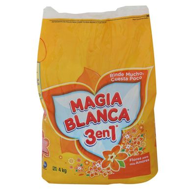 Detergente Lquido Flores 4 kg.