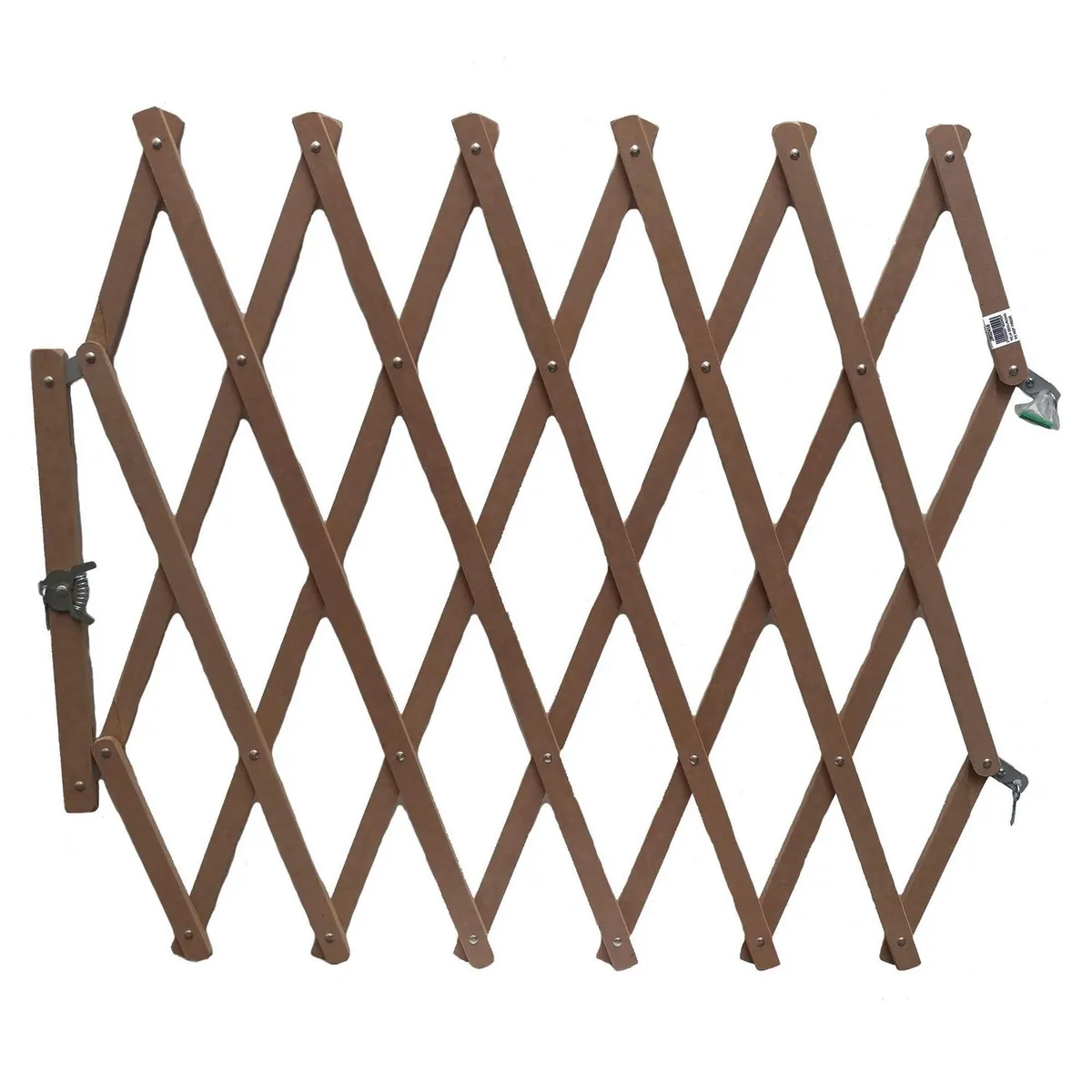 LINEA BRASIL - Reja de Seguridad Plegable de Madera Niños 70 a 135cm