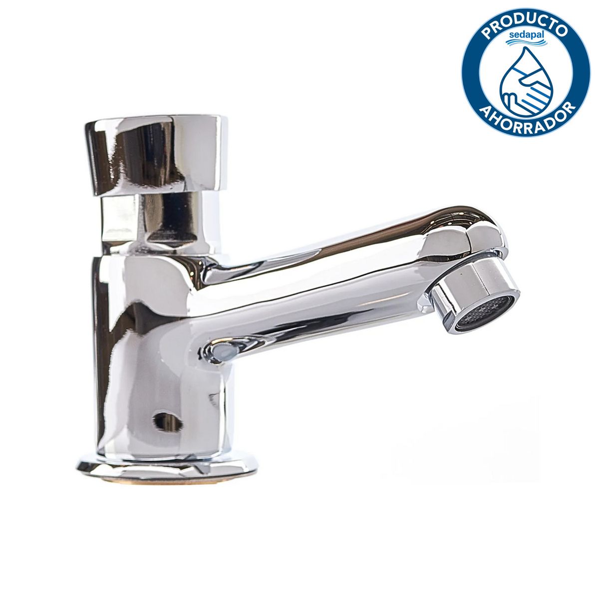 SENSI DACQUA - Grifo Temporizador Recto Plateado