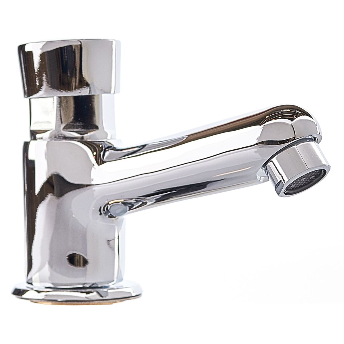 SENSI DACQUA - Grifo Temporizador Recto Plateado