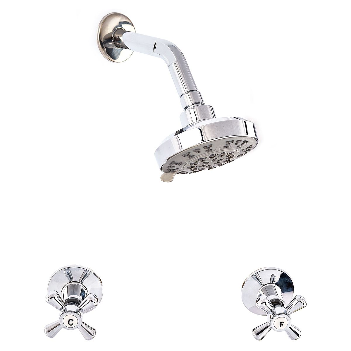 SENSI DACQUA - Mezcladora Ducha Cadiz Plateado