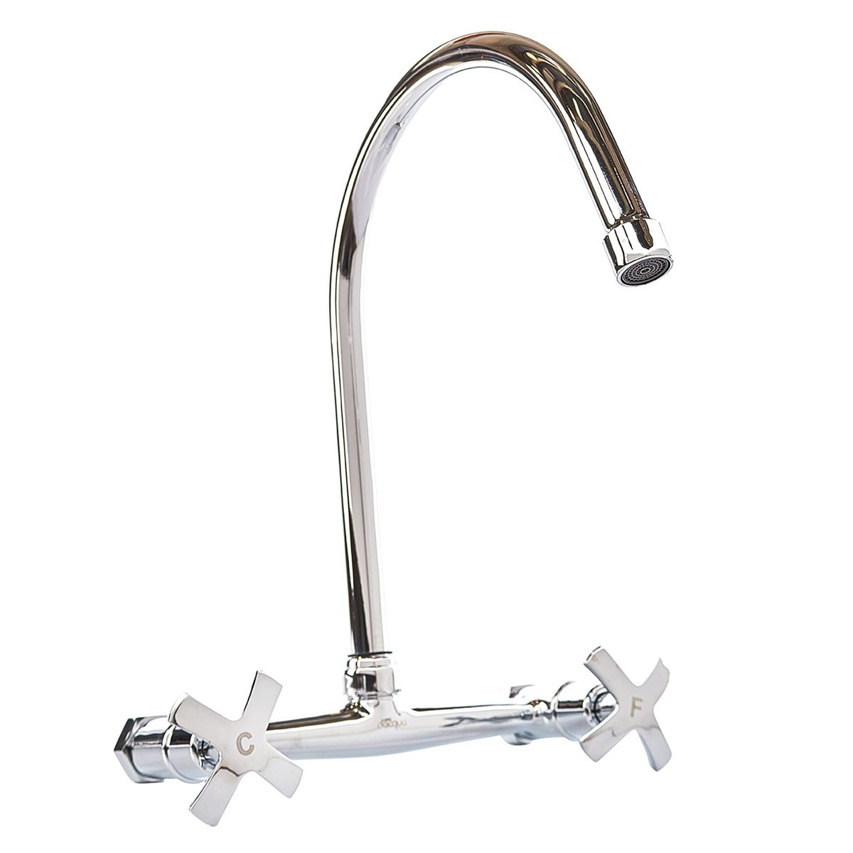 Grifería de Cocina Mezcladora Córdoba 8" para Pared, marca SENSI DACQUA - Foto Principal