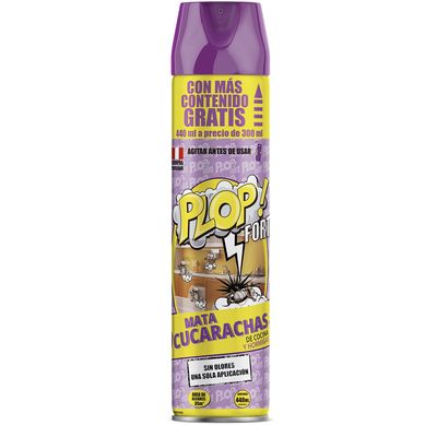 Lquido Insecticida Mata Cucarachas Forte en Aerosol 440 ml Plstico
