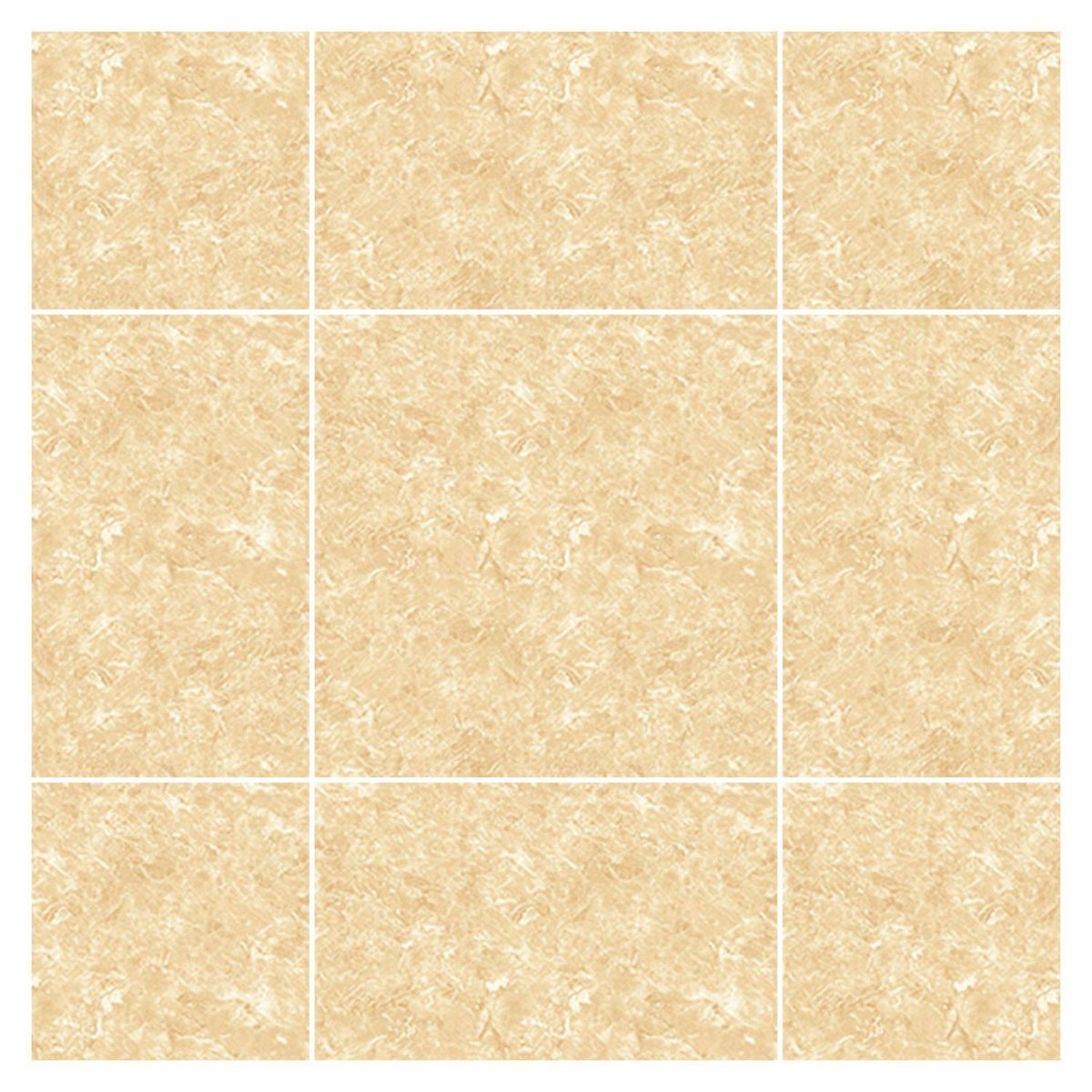 SCOP - Cerámica Marfil 46x46 Marmoladas Brillante 2.08 m2