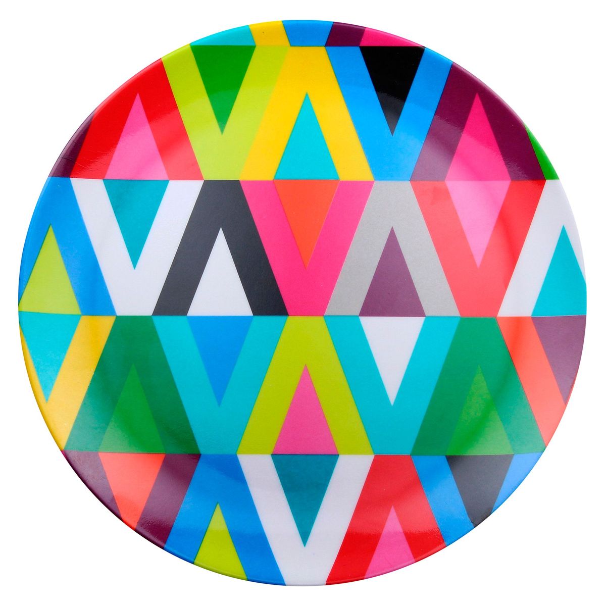 JUST HOME COLLECTION - Plato Melamina multicolor 20cm