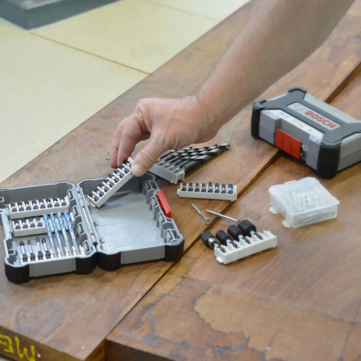 BOSCH - Porta Punta Acero 1/4" Estandar Bosch