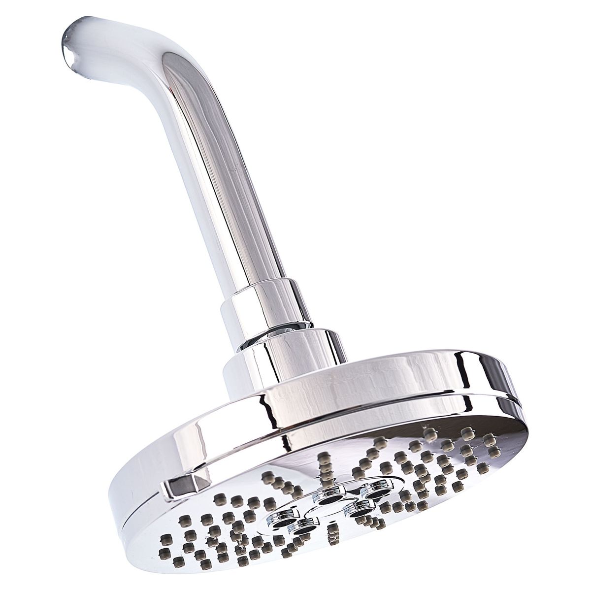 SENSI DACQUA - Cabezal de Ducha Plato Circular 12cm + Brazo 15cm