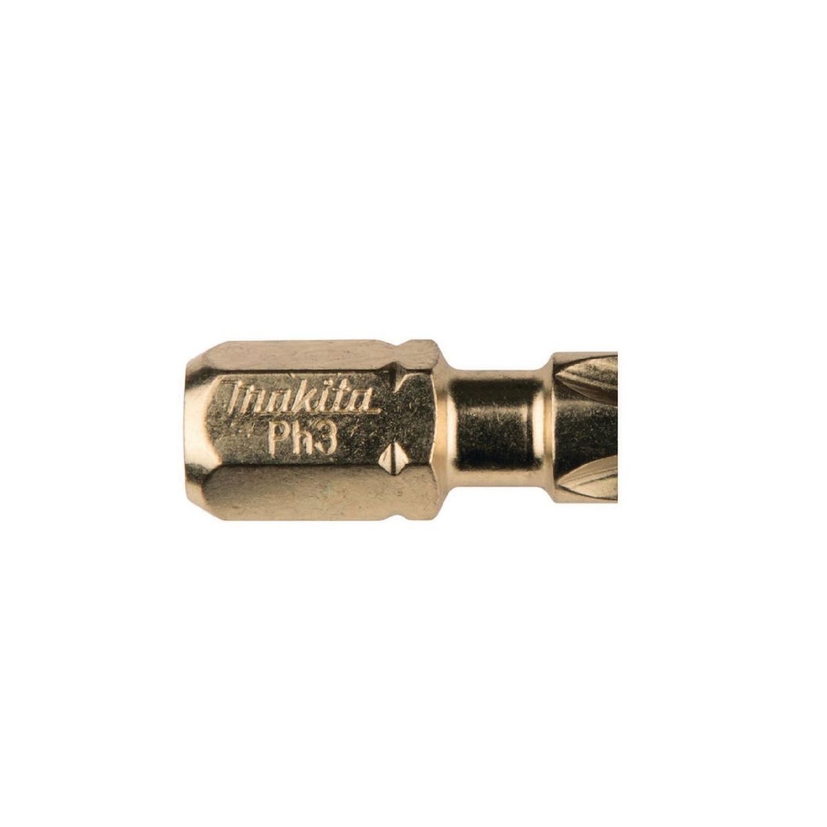 MAKITA - Bit PH3 x 25 mm Impact Gold x 2 unid. Makita