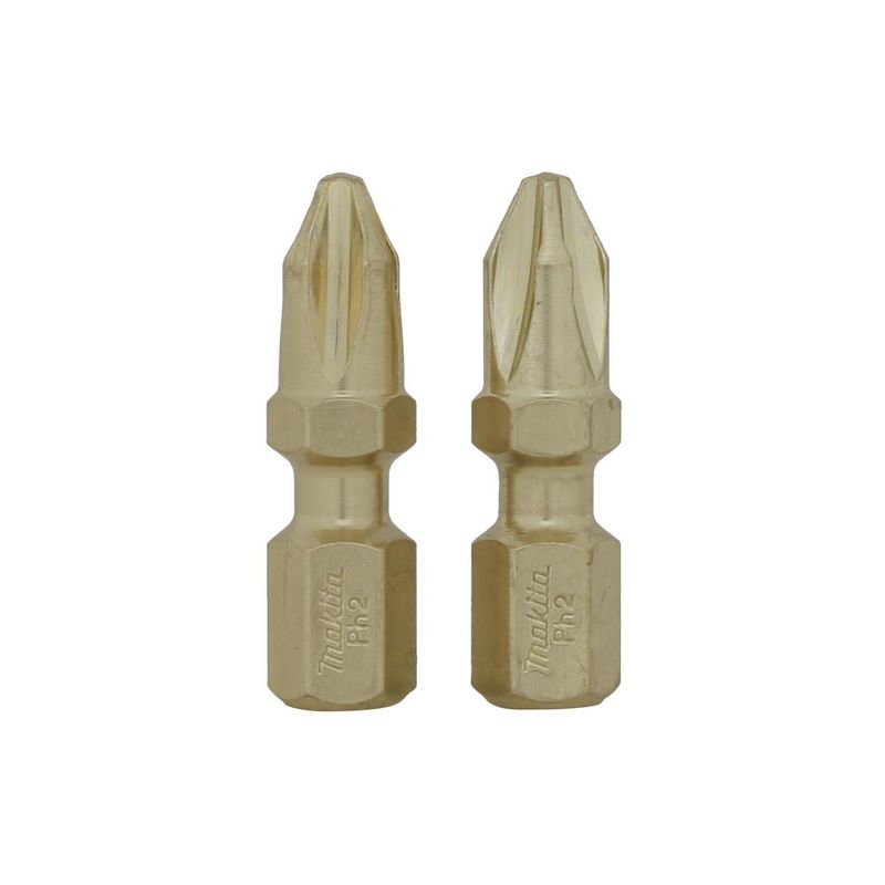 MAKITA - Bit PH2 x 25 mm Impact Gold x 2 unid.